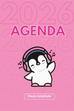 AGENDA ESCOLAR ROSA 2026