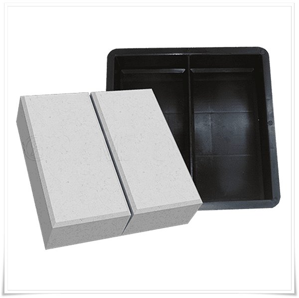 01 Unidade WX Forma Paver Duplo 20x10x06 - Plástico Super Resistente