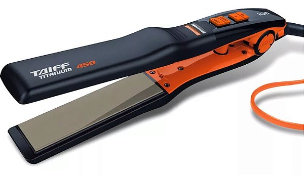 Taiff Prancha Titanium 450 230?C Laranja Bivolt