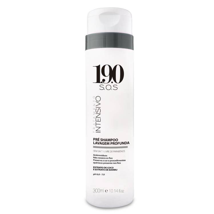 1.9.0 Pré Shampoo S.O.S Lavagem Profunda 300ml
