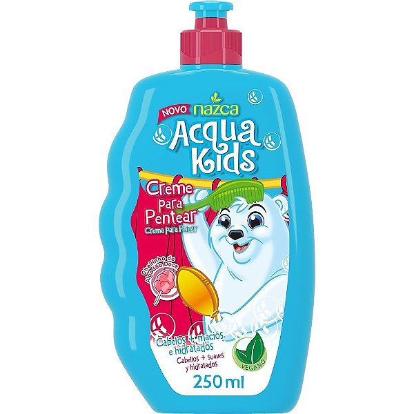 Acqua Kids Creme de Pentear Agodão Doce 250ml