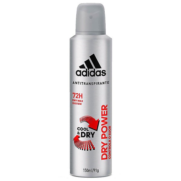 Adidas Desodorante Dry Power Cool&Dry Masculino 150mL