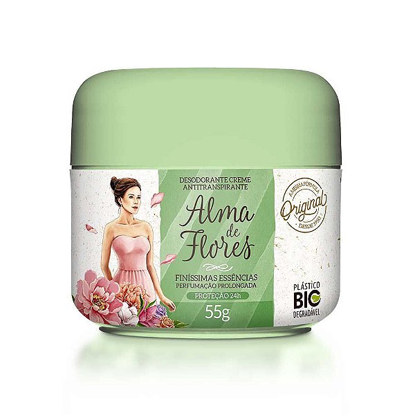 Alma de Flores Desodorante Creme Clássico 55ml