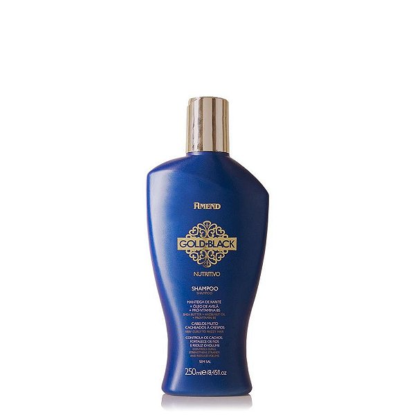 Amend Shampoo Gold Black Nutritivo 250mL