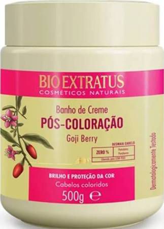Bio Extratus Banho de Creme Pós Coloração Goji Berry 500g