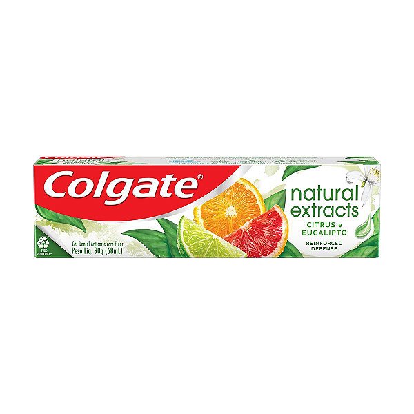 Colgate Creme Dental Natural Extracts Reinforced Defense 90g