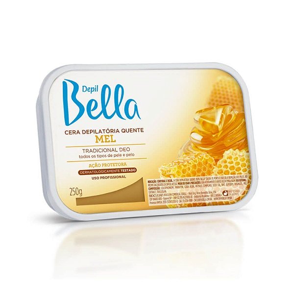 Depil Bella Cera Quente Mel 250g