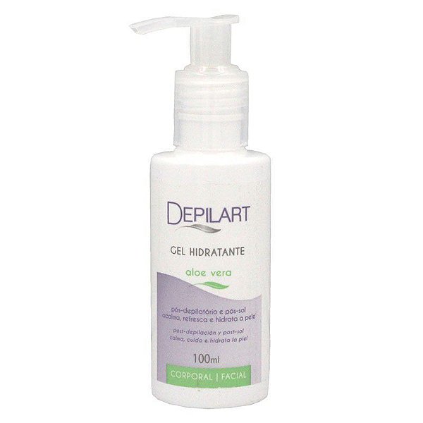 Depilart Gel Pós-depilação Hidratante Aloe Vera 100mL