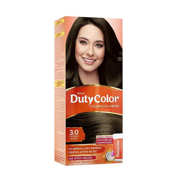 Duty Color Kit Coloração 3.0 Castanho Escuro