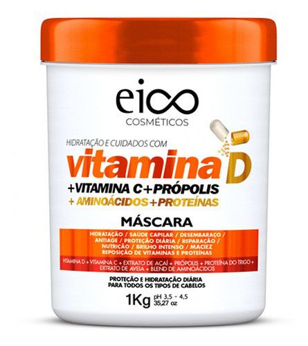 Eico Máscara Capilar Vitamina D 1Kg