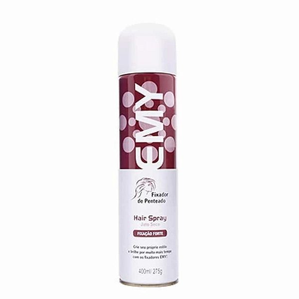 Aspa Emy Hair Spray Fixador de Penteado Mega Forte 400ml