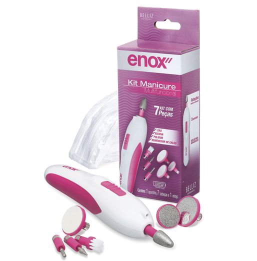 Enox Kit Elétrico Manicure/Pedicure