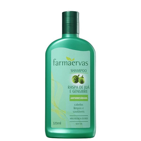 Farmaervas Shampoo Juá e Gengibre 320ml
