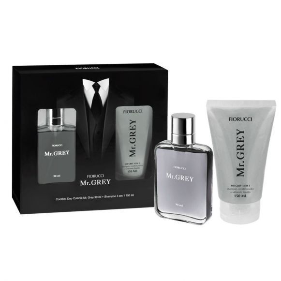 Fiorucci Mr. Grey Kit Perfume 90mL + Shower Gel 150mL