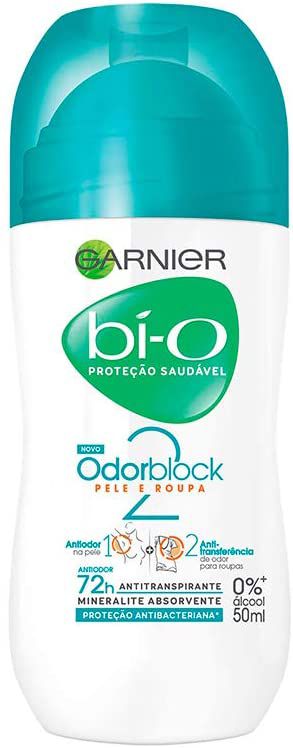 Garnier Bí-O Desodorante Roll-on Odorblock Feminino 50mL