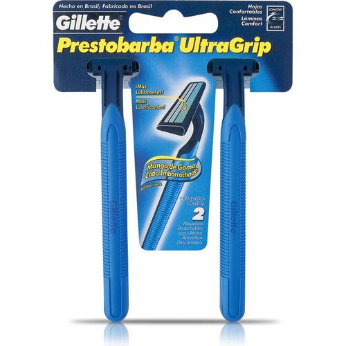 Gillette Aparelho de Barbear Prestobarba 2 Ultra Grip