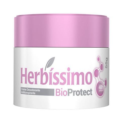 Herbíssimo Desodorante Creme Bio Protect Hibisco 55g