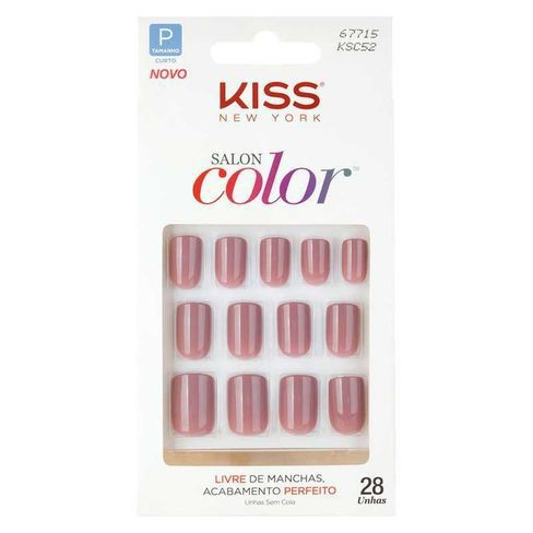 Kiss Unhas Postiças Salon Color Beautiful