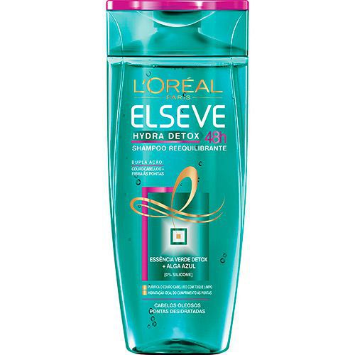 L'Óreal Paris Elseve Shampoo Hydra-Detox Anti-Oleosidade 200mL