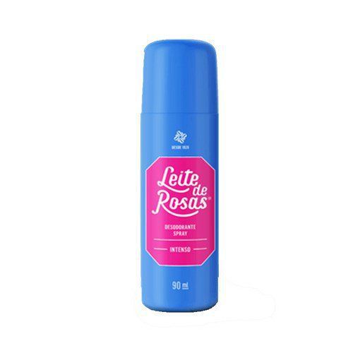 Leite de Rosas Desodorante  Intenso Spray 90mL