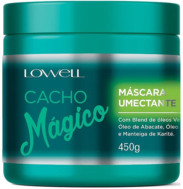 Lowell Máscara Capilar Umectante Cacho Mágico 450g