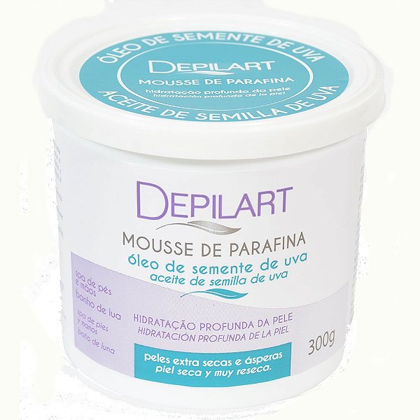 Depilart Mousse de Parafina Óleo de Semente 300g