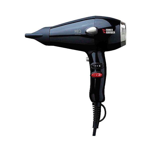 MQ Professional Secador Force Barber Preto 1900W 110V