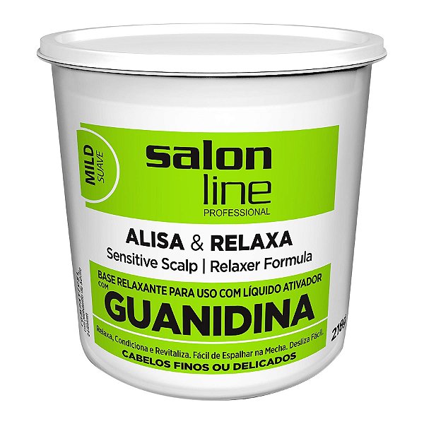 Salon Line Base Relaxante de Guadinina Alisa & Relaxa Suave 215g - Padron  Perfumaria