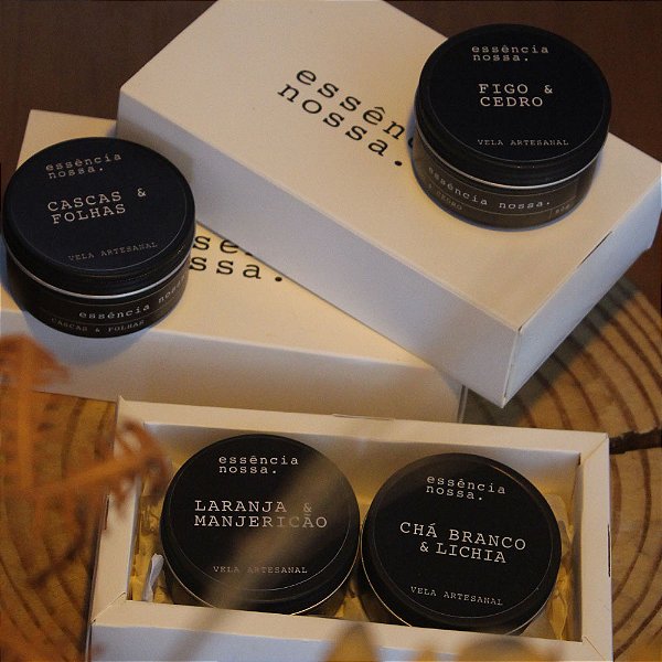 Caixa Presente 2 latas 90 G