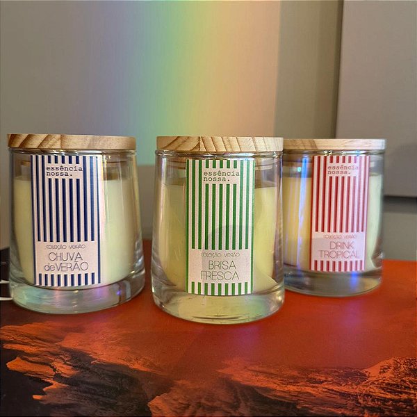 Kit Coleção Verão - 3 velas