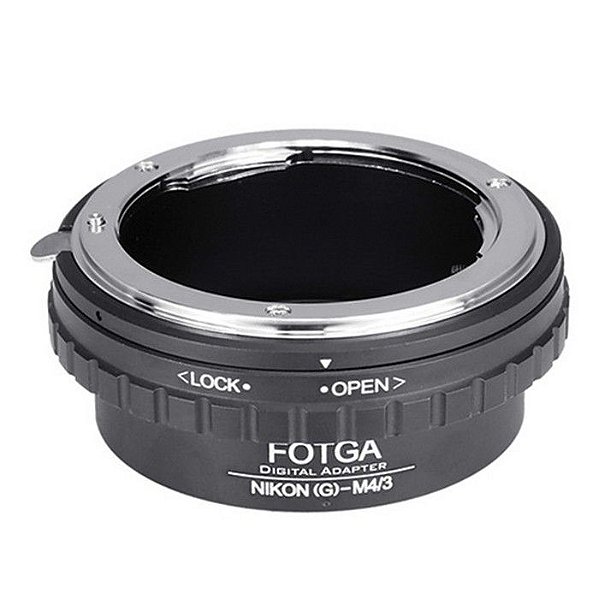 Anel Adaptador FOTGA para Lentes Nikon G em câmeras M4/3(Nikon G-M43)