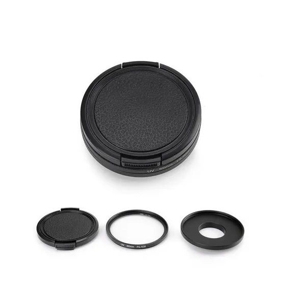 Adaptador de Filtros 52mm em Gopro 3 3+ E 4  52mm + Filtro Uv + Tampa