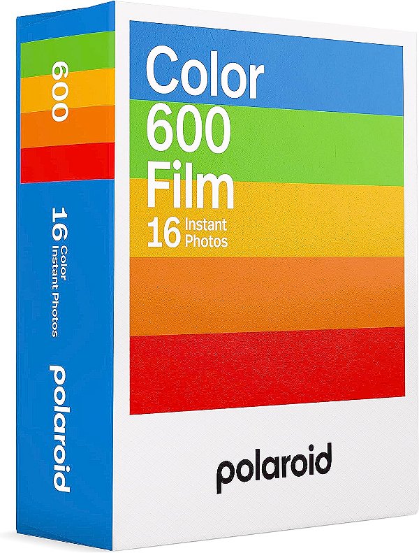 Filme Polaroid Color 600 - 16 Fotos - SLR 680, Impulse, One Step