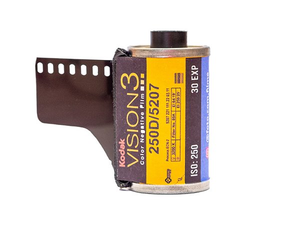 Filme 35mm - Kodak Vision3 250D - 30 poses - ISO 200/250 - Sem Remjet