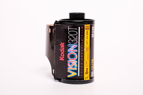 Filme 35mm - Kodak Vision 320T/5277 - ISO 12 ou 25 Sem DX - 2007 ECN2