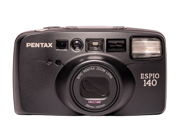 Câmera 35mm - Pentax Espio 140 + Filme + Bateria