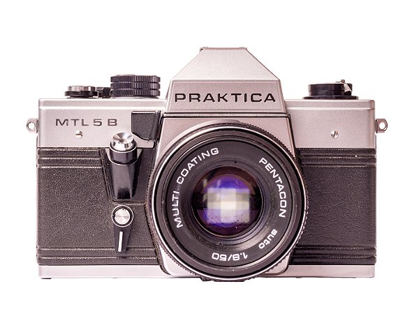 Câmera 35mm - Praktica MTL 5 B (9/10) + Lente Pentacon 50mm f/1.8