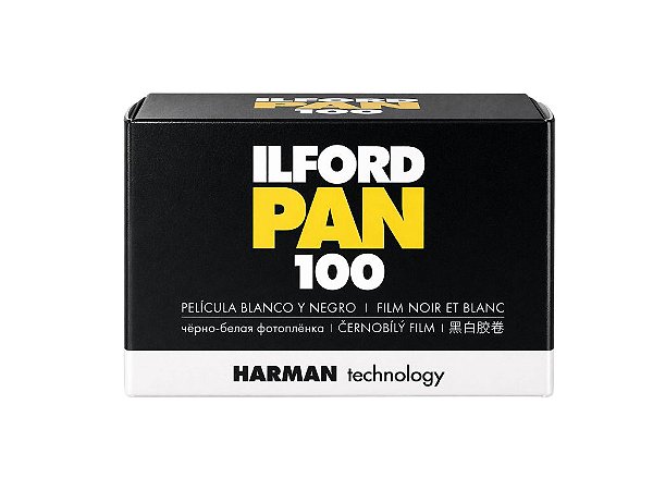 Filme 35mm - Ilford Pan 100 - 36 Poses - Novo