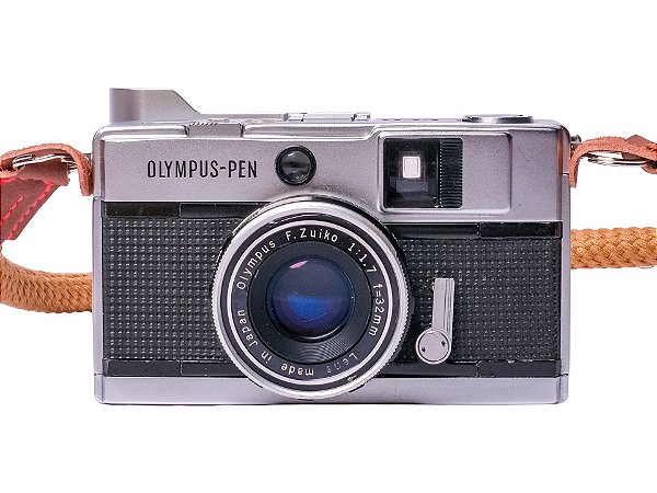 Câmera 35mm - Olympus Pen EED + Filme