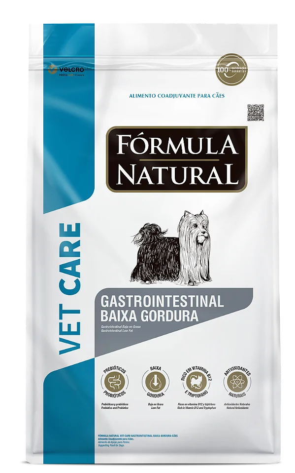 Ração Fórmula Natural Vet Care Gastrointestinal Baixa Caloria para Cães