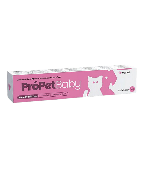 Suplemento Vitamínico Própet Baby Pré e Probiótico para Cães e Gatos 14g