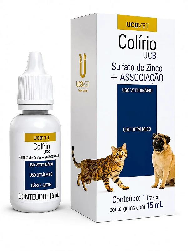 Colírio UCB para Cães e Gatos 15ml
