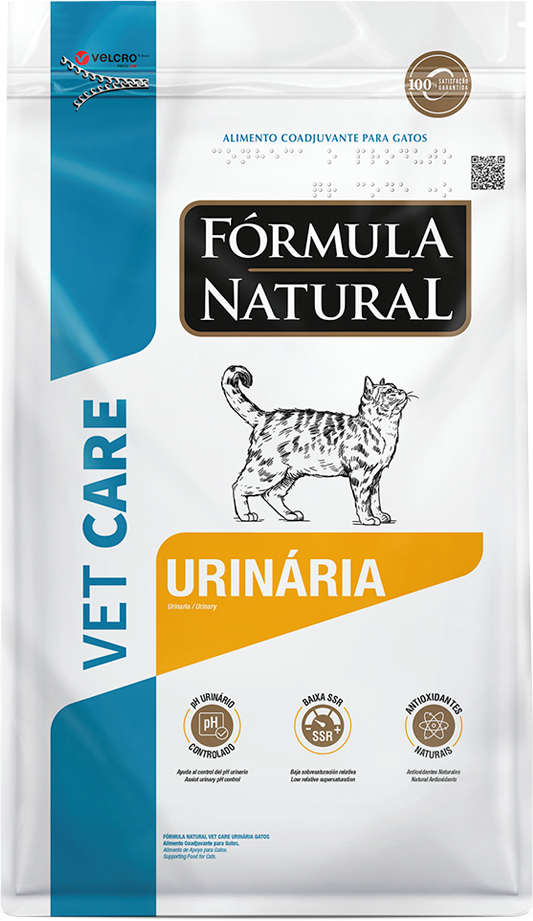 Ração Fórmula Natural Vet Care Urinária para Gatos Adultos 1,5 kg