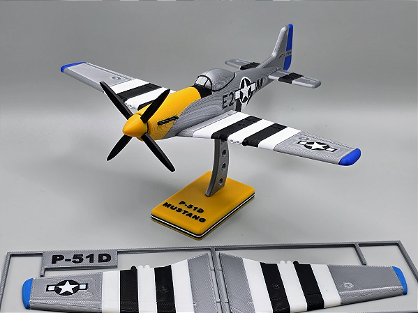 MAQUETE P-51D Mustang 3D PREMIUM