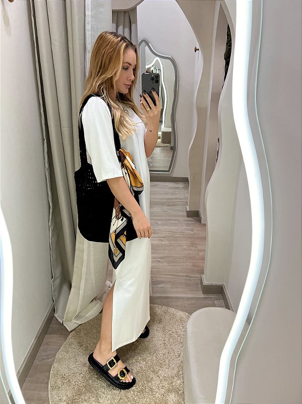 Vestido Ponto Roma Ellie