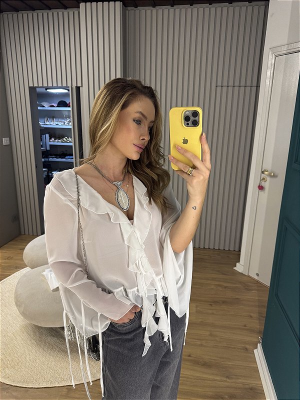 Blusa Bata Angelina