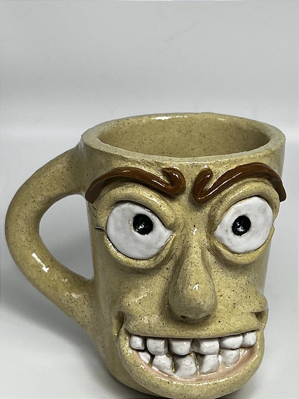 Caneca cerâmica artesanal Esperto