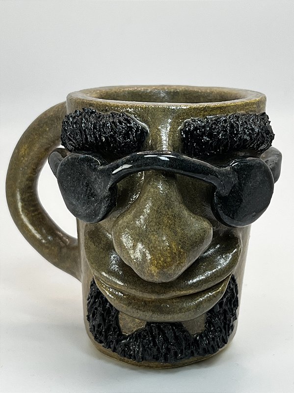 Caneca cerâmica artesanal Beleza