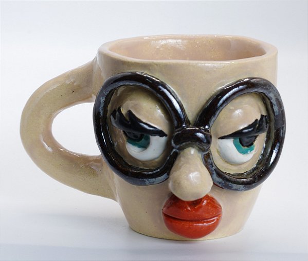 Caneca cerâmica artesanal Executiva