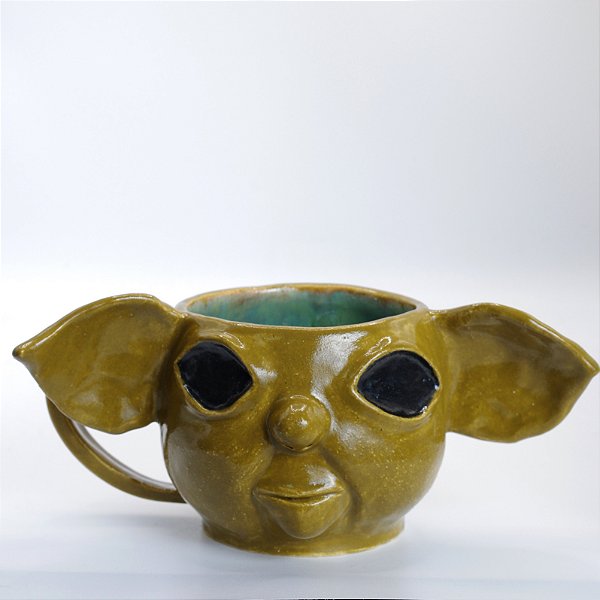 Caneca cerâmica artesanal Ioda